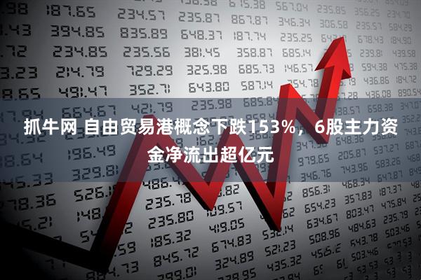 抓牛网 自由贸易港概念下跌153%，6股主力资金净流出超亿元